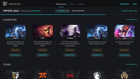 lol esports predictions|LoL Worlds Pickem 2023: Predictions, Leaderboard .